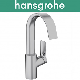 Смеситель Hansgrohe (art 75030000) для раковины однорычажный с поворотным изливом и сливной гарнитурой, Vivenis 210, Хром