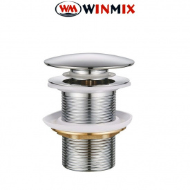 Донный клапан для умывальника POP-UP-04 1 1/4'' (кнопка), Winmix. Польша