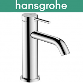 Смеситель Hansgrohe (art 73310000) для раковины однорычажный,Tecturis S Single lever basin mixer 110 with pop-up waste set, Хром