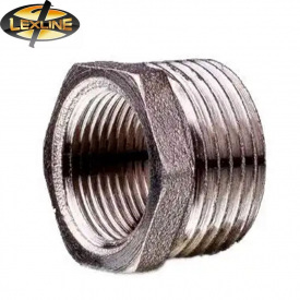 Футорка никелированная 3/8*1/2"ВН (15) LEXLINE, Днепр