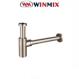 Сифон для умывальника BT-01-02 1 1/4'' (Цвет нерж.), Winmix. Польша