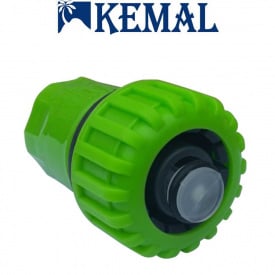 Конектор 3/4 з аквастопом для шлангу Kemal M6007, Туреччина