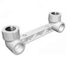 Планка монтажная FIRAT 3/4"х1/2" ВР белая