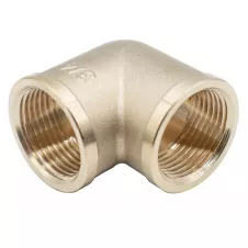 Уголок латунный WEZER 3/4" ВВ