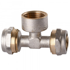 Тройник с внутренней резьбой NTM NF-1018 16х3/4″х16 Київ