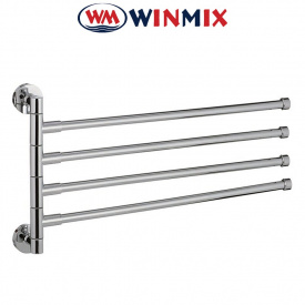 Полотенцедержатель с 4 поворотными планками Winmix LR114