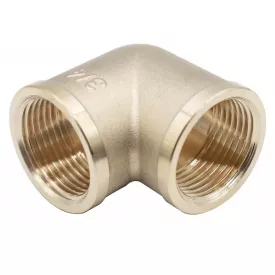 Уголок латунный WEZER 3/4" ВВ