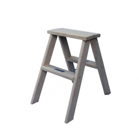 Дерев`яна двостороння драбинка VIRASTAR HOBBY від 2х2 ступенів до 2х6