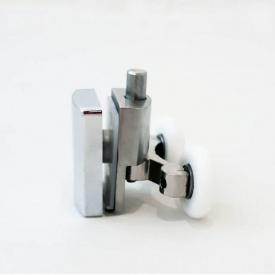 Ролики для душових кабін (В622А) верхній, нержавіюча сталь (Колесо 23 мм)