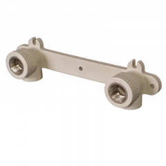 Планка настенная Fora PPR 20х1/2" ВР серый Житомир