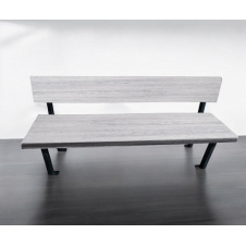Скамейка в стиле лофт Tobi sho Австрия без подлокотников Topalit Mono Design Винтаж, 100 см