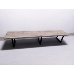 Лавка без спинки Tobi sho Австрия в стиле лофт Topalit Mono Design Вашингтон Пайн, 300 см Изюм