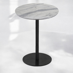 Стол для кафе Tobi sho Австрия в стиле лофт 600 мм, Topalit Mono Design Афионский камень Киев