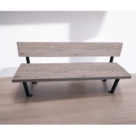 Лавка в стилі лофт Tobi sho Австрія без підлокітників Topalit Mono Design Вашингтон Пайн, 100 см