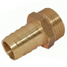 Штуцер под шланг с резьбой 1 1/4"Н. х25, (32), Днепр