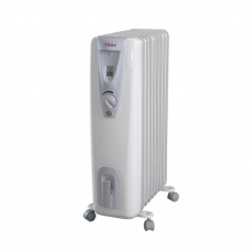 Масляный обогреватель TESY CC 2008 E05 R 2000 Вт 24м2 напольный, белый