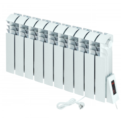 Электрический радиатор ERAFLYME MINI 10R 430х855 990Вт 18м2, белый (0,43м) Лозова