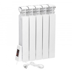 Электрический радиатор ERAFLYME STANDART 5L 560х455 490Вт 10м2, белый (0,56м) Рівне