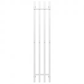 Полотенцесушитель водяной Deffi Split П4 300х1600 нержавеющая сталь, белый, нижнее подключение