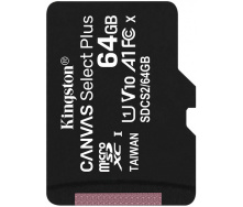 Карта памяти Kingston microSDXC 64Gb Canvas Select+ A1 (R100/W10) (6531046)