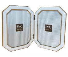 Фоторамка EVG ONIX DOUBLE 2-10X15 A20-246WH White (6884624)