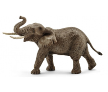 Игровая фигурка Schleich Африканский слон самец 195х90х123 мм (6903292)