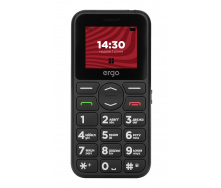 Мобильный телефон ERGO R181 Dual Sim Black (6653747)