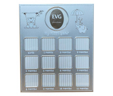 Фоторамка EVG ONIX J7-2 Baby 25 х 30.1 х 1.4 см Silver (6884656)