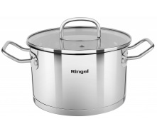 Кастрюля RINGEL Prime 16 см 1.9 л Хром (6733712)