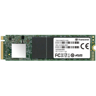 SSD накопитель Transcend MTE110S 512GB NVMe M.2 3D TLC (TS512GMTE110S) (6467804)