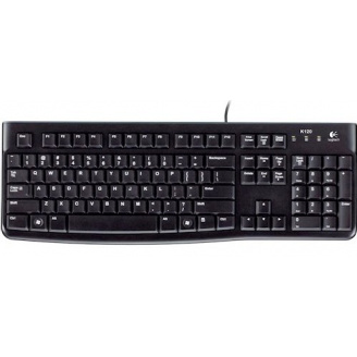 Клавиатура Logitech Keyboard K120 EOM UKR Black (5803829)