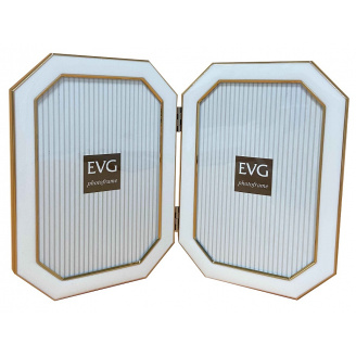 Фоторамка EVG ONIX DOUBLE 2-10X15 A20-246WH White (6884624)