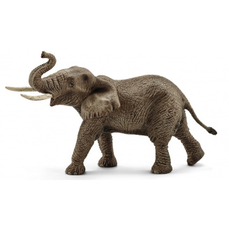 Игровая фигурка Schleich Африканский слон самец 195х90х123 мм (6903292)