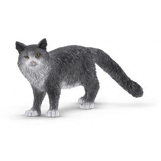 Игровая фигурка Schleich Кошка породы Мэйн-кун 80х30х41 мм (6688064)