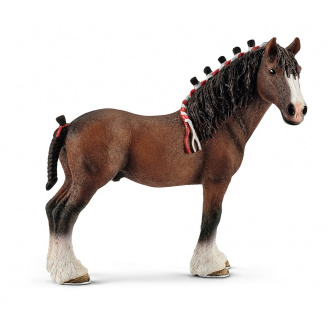 Игровая фигурка Schleich Клейдесдальский мерин 124х62х123 мм (6688038)