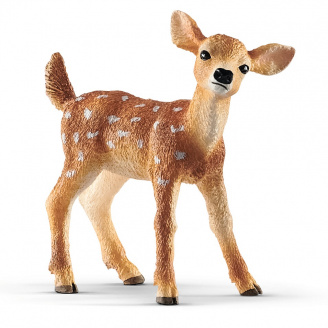 Игровая фигурка Schleich Белохвостый олененок 52х20х53 мм (6688209)