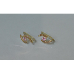Серебряные серьги Sil 113s-2 Розовый (Sil-882) Київ