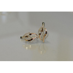 Серьги из серебра Sil 077s Фианит (Sil-947) Павлоград