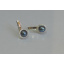 Серебряные серьги Sil с жемчугом 104s-2 Фианит (Sil-913) Харків