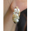 Серебряные серьги Sil с жемчугом 105s Белый (Sil-915) Київ