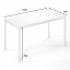 Письменный стол Art in Head Brevity Loft standart 1400х750х670 Белый (TB04010000010) Славянск