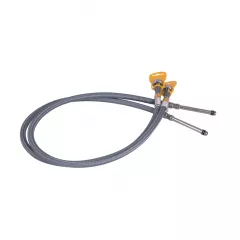 Шланг для смесителя SD Forte NYLON ВН 1/2"хМ10, 0.4м (SF390W40L) Ізюм