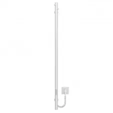 Полотенцесушитель электрический Deffi Chloe 30x1200 нержавеющая сталь, белый, WD04