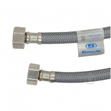 Шланг для воды GROSS ВВ 1/2"x1/2", 0.5 м