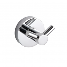 Крючок Stellaforme Classic 55х55 двойной глянцевый, хром