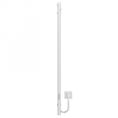 Полотенцесушитель электрический Deffi Chloe 30x1200 нержавеющая сталь, белый, WD04 Первомайск