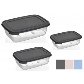 Набір контейнерів BAGER BG-611 COOK&KEEP MIX, 3 предмети (6549154)