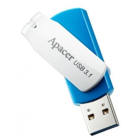 Flash Drive Apacer AH357 32GB USB (AP32GAH357U-1) Blue/White (6544944)