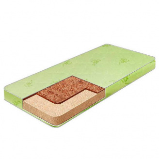 Матрас детский Алекс Bamboo 120 х 60 х 6 см Light Green (61165)