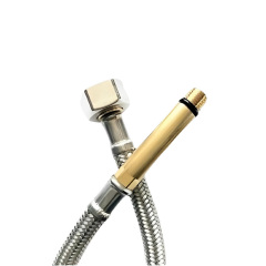 Шланг для воды KOTTMANN ВН M10x1/2", 0.4 м (длинный штуцер) Київ